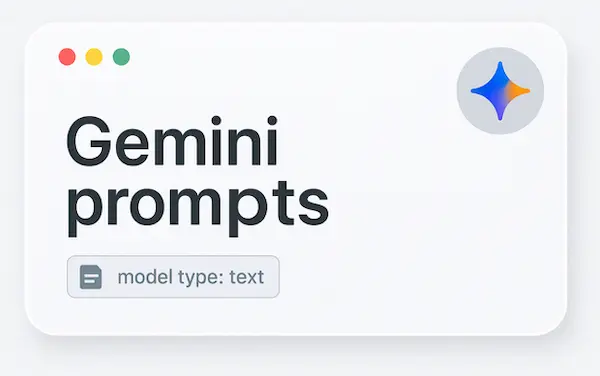 150 prompts para Gemini fáciles de usar